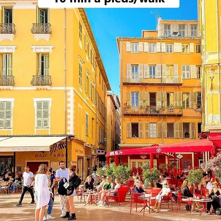 Big Flat - Le Cala - Hypercentre - 4 Chambres, 13 Personnes, Proche Plage Gare Et Parking, Wifi, Air Conditioning L Groupe L Business L Famille Nice Exterior photo