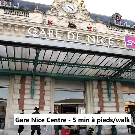 Big Flat - Le Cala - Hypercentre - 4 Chambres, 13 Personnes, Proche Plage Gare Et Parking, Wifi, Air Conditioning L Groupe L Business L Famille Nice Exterior photo